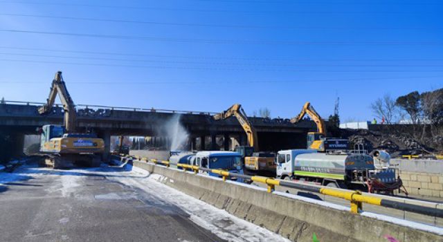 助力经十路东延工程建设，淄川立交重建开启新篇章！